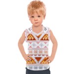 Bright Aztec Ethnic Seamless Pattern Kids  Sport Tank Top