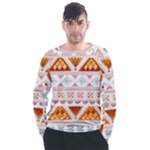 Bright Aztec Ethnic Seamless Pattern Men s Long Sleeve Raglan T-Shirt