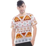 Bright Aztec Ethnic Seamless Pattern Men s Sport Top