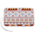 Bright Aztec Ethnic Seamless Pattern Pen Storage Case (M)