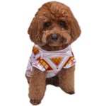 Bright Aztec Ethnic Seamless Pattern Dog T-Shirt