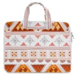 Bright Aztec Ethnic Seamless Pattern MacBook Pro 13  Double Pocket Laptop Bag