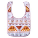 Bright Aztec Ethnic Seamless Pattern Baby Bib