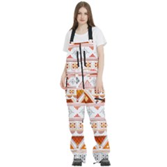 Women s Front Zip Ski And Snowboard Bib Pants 