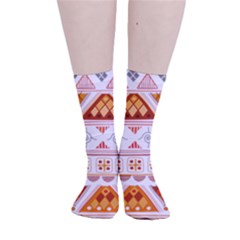 Smooth Crew Length Tube Socks 