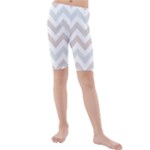 Colored Zigzag Seamless Patterns Kids  Mid Length Swim Shorts