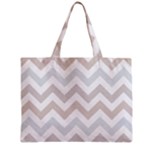 Colored Zigzag Seamless Patterns Zipper Mini Tote Bag