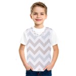 Colored Zigzag Seamless Patterns Kids  Basketball Tank Top