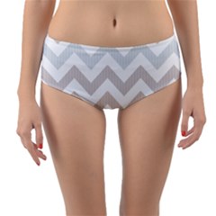 Reversible Mid-Waist Bikini Bottoms 