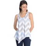 Colored Zigzag Seamless Patterns Sleeveless Tunic