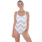 Colored Zigzag Seamless Patterns Bring Sexy Back Swimsuit