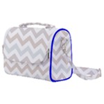 Colored Zigzag Seamless Patterns Satchel Shoulder Bag