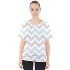 V-Neck Dolman Drape Top 