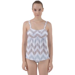 Twist Front Tankini Set 