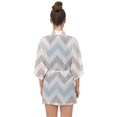 Half Sleeve Chiffon Kimono 