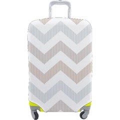 Colored Zigzag Seamless Patterns Luggage Cover (Large) from ArtsNow.com