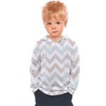 Colored Zigzag Seamless Patterns Kids  Overhead Hoodie