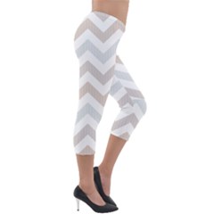 Lightweight Velour Capri Leggings  