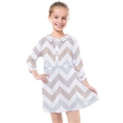 Kids  Quarter Sleeve Shirt Dress 