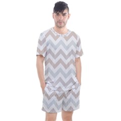 Men s Mesh T-Shirt and Shorts Set 