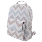 Colored Zigzag Seamless Patterns Flap Pocket Backpack (Small)