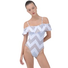 Frill Detail One Piece Swimsuit 