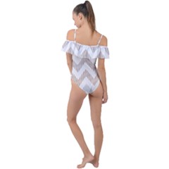 Frill Detail One Piece Swimsuit 