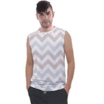 Colored Zigzag Seamless Patterns Men s Regular Tank Top