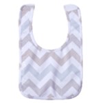 Colored Zigzag Seamless Patterns Baby Bib