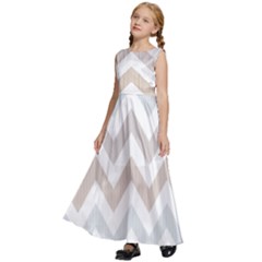 Kids  Satin Sleeveless Maxi Dress 