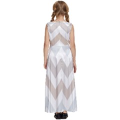 Kids  Satin Sleeveless Maxi Dress 