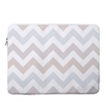 Colored Zigzag Seamless Patterns 15  Vertical Laptop Sleeve Case With Pocket