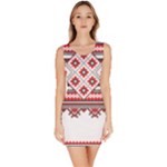 Retro Knitting Patterns Seamless Bodycon Dress