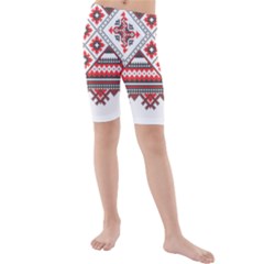 Kids  Mid Length Swim Shorts 