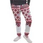 Retro Knitting Patterns Seamless Men s Jogger Sweatpants