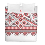 Retro Knitting Patterns Seamless Duvet Cover Double Side (Full/ Double Size)