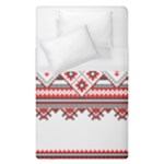 Retro Knitting Patterns Seamless Duvet Cover (Single Size)