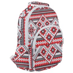 Rounded Multi Pocket Backpack 