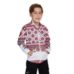 Retro Knitting Patterns Seamless Kids  Windbreaker