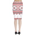 Midi Wrap Pencil Skirt 