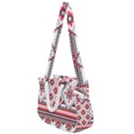 Retro Knitting Patterns Seamless Rope Handles Shoulder Strap Bag