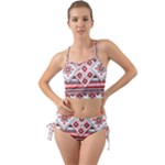 Retro Knitting Patterns Seamless Mini Tank Bikini Set