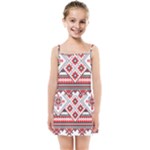 Retro Knitting Patterns Seamless Kids  Summer Sun Dress