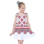 Retro Knitting Patterns Seamless Kids  Summer Dress