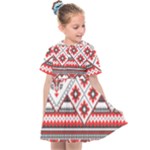 Retro Knitting Patterns Seamless Kids  Sailor Dress