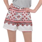 Retro Knitting Patterns Seamless Women s Ripstop Shorts