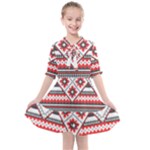 Retro Knitting Patterns Seamless Kids  All Frills Chiffon Dress