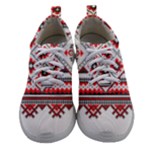 Retro Knitting Patterns Seamless Women Athletic Shoes