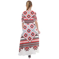 Waist Tie Boho Maxi Dress 