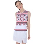 Retro Knitting Patterns Seamless Women s Sleeveless Sports Top